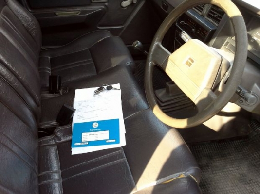 BIG-M นิสสันบิ๊กเอ็ม เบนซินจากโรงงาน ติดแก็สLPG ใต้ท้องรถ เนื้อที่ขนของเยอะ