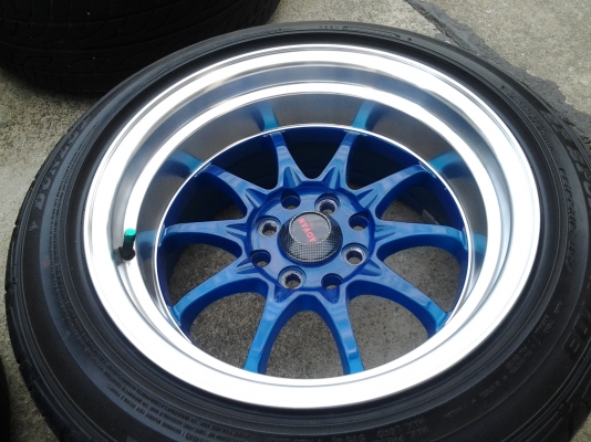 CE28 ขอบ15 หน้า8 หลัง9 พร้อมยาง CE28 ขอบ15 หน้า8 หลัง9 พร้อมยาง