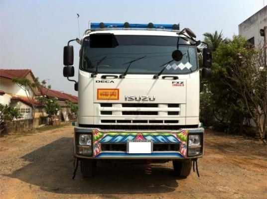 ขายรถสิบล้อ Isuzu DECA 360 ดั้ม มิเนียมแม่ลูก ปี53กะบะอู่ CT TRUCK  พ่วงแม่ลูก รถสวยพร้อมใช้งาน