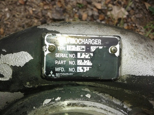 ขายเทอร์โบ TF08 ตามสภาพ 19500 บาท