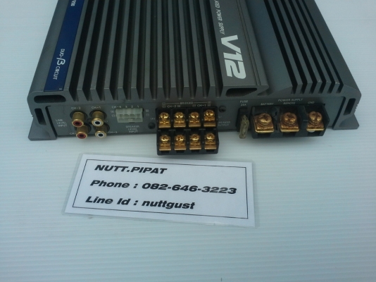 แอมป์ 4 แชแนล Alpine V12 MRV-F250 มือสองญี่ปุ่น แอมป์ 4 แชแนล Alpine V12 MRV-F250 มือสองญี่ปุ่น