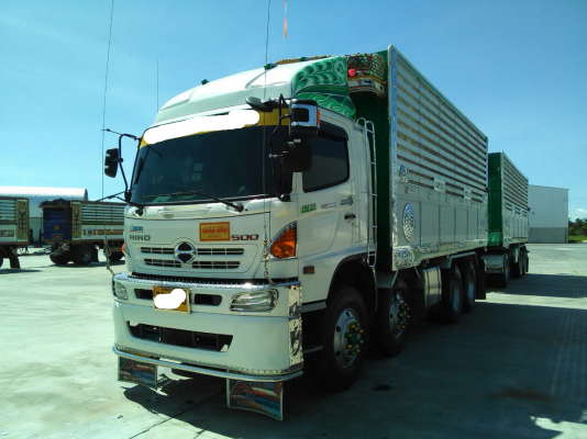 ขายดาวน์รถ 24 ล้อพ่วงแม่ลูกดัมพ์ ISUZU DECA 360 แรงม้า ลูกพ่วง 3 คานคอกเกษตรอู่เบิ้มนครสวรรค์ ขายดาวน์ 1100000