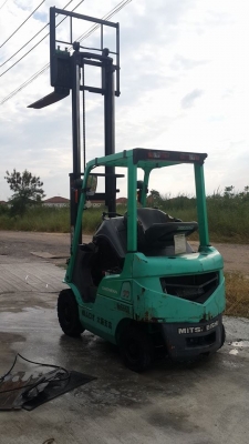 FORKLIFT - MITSUBISHI GRENDIA FD14T-F16D  เครื่องยนต์ดีเซล, เสาสูง 3 เมตร, เกียร์ออโตเมติก รถสวยสภาพพร้อมใช้งาน