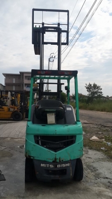 FORKLIFT - MITSUBISHI GRENDIA FD14T-F16D  เครื่องยนต์ดีเซล, เสาสูง 3 เมตร, เกียร์ออโตเมติก รถสวยสภาพพร้อมใช้งาน