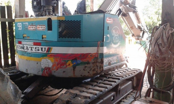 KOMUTSU PC 75 UU เก่านอก เอกสารใบอินวอยซ์ KOMUTSU PC 75 UU เก่านอก เอกสารใบอินวอยซ์