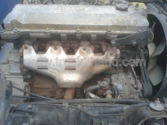 รถบรรทุก 6 ล้อ ตู้แห้ง ยี่ห้อ ISUZU  NPR 120 แรงม้า