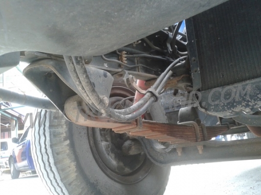 รถบรรทุก 6 ล้อ ตู้แห้ง ยี่ห้อ ISUZU  NPR 120 แรงม้า