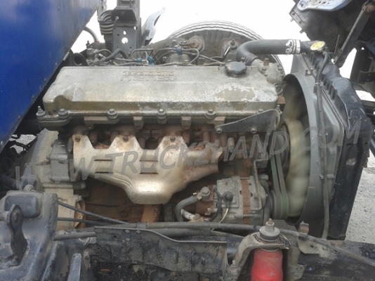 รถบรรทุก 6 ล้อ ตู้แห้ง ยี่ห้อ ISUZU  NPR 120 แรงม้า