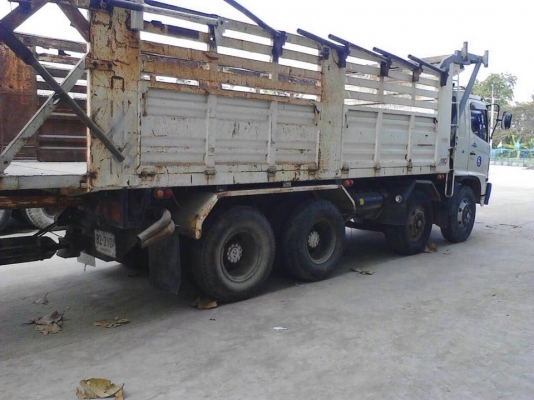 ขายรถสิบล้อ hino mega fm 260 พ่วงแม่ลูก ดั้มเหล็กอู่ เสรีชัย ปี 48 ราคาต่อรองได