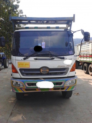 ขายรถสิบล้อ hino mega fm 260 พ่วงแม่ลูก ดั้มเหล็กอู่ เสรีชัย ปี 48 ราคาต่อรองได