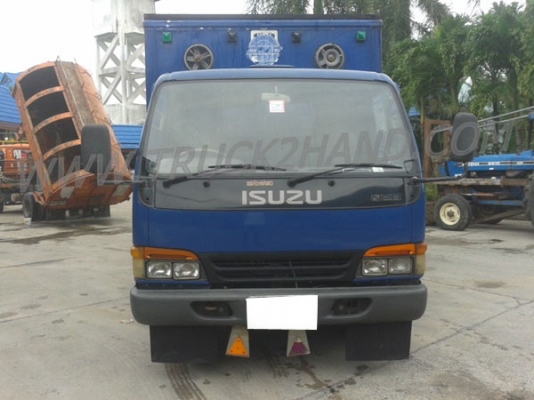 รถบรรทุก 6 ล้อ ตู้แห้ง ยี่ห้อ ISUZU  NPR 120 แรงม้า