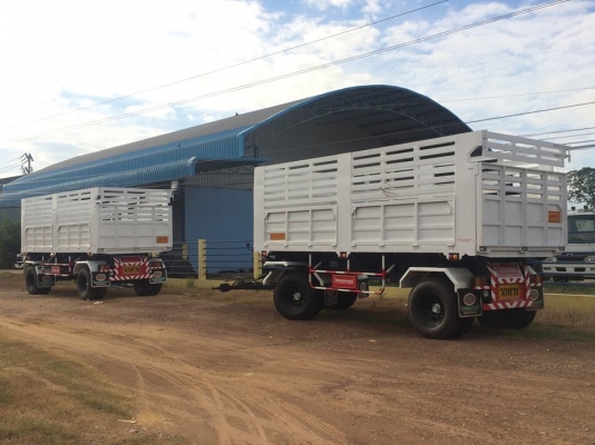 แสงฟ้าเต้นรถ///ขายลูกพ่วงดั้มต่อใหม่แกะกล่อง- ไทยเทรลเลอร์ TTP