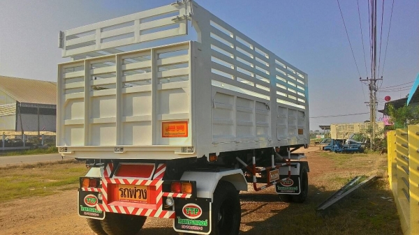 แสงฟ้าเต้นรถ///ขายลูกพ่วงดั้มต่อใหม่แกะกล่อง- ไทยเทรลเลอร์ TTP