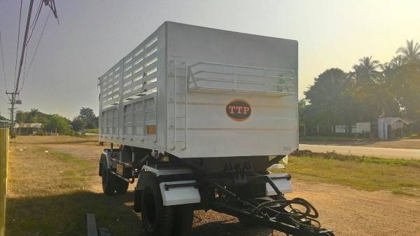 แสงฟ้าเต้นรถ///ขายลูกพ่วงดั้มต่อใหม่แกะกล่อง- ไทยเทรลเลอร์ TTP