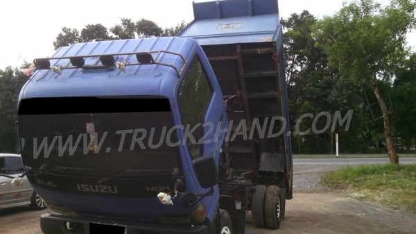 รถบรรทุก 6 ล้อดัมพ์ ISUZU NQR ปีจดทะเบียน 2548 รถบรรทุก 6 ล้อดัมพ์ ISUZU NQR ปีจดทะเบียน 2548