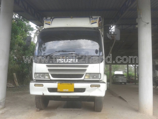รถบรรทุก 10 ล้อรั้วเหล็ก ISUZU FVM 230  EURO 2  195 แรง