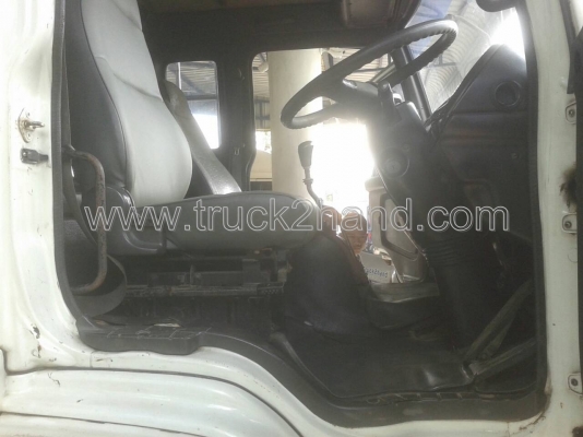 รถบรรทุก 10 ล้อรั้วเหล็ก ISUZU FVM 230 EURO 2 195 แรง รถบรรทุก 10 ล้อรั้วเหล็ก ISUZU FVM 230 EURO 2 195 แรง