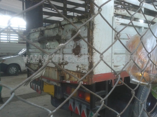 รถบรรทุก 10 ล้อรั้วเหล็ก ISUZU FVM 230 EURO 2 195 แรง รถบรรทุก 10 ล้อรั้วเหล็ก ISUZU FVM 230 EURO 2 195 แรง