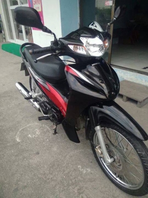 Honda Wave 110 i สีดำ แดง รถอย่างสวยเลย สภาพดี เดิมๆ พร้อมใช้ ขายถูก