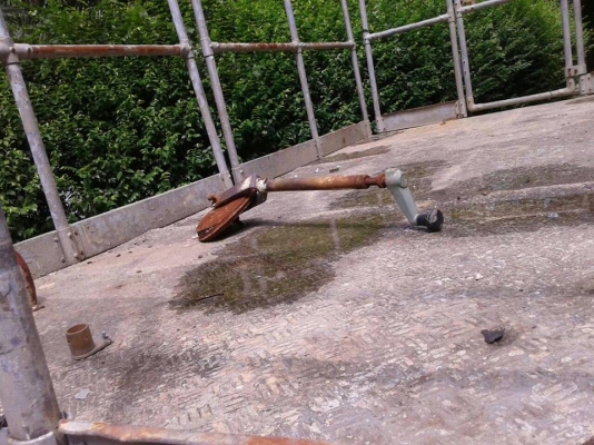 ยกสูงได้ 6.50เมตรรับน้ำหนักได้500กก.ใช้แบตเตอรี่นำเข้าจากนอก