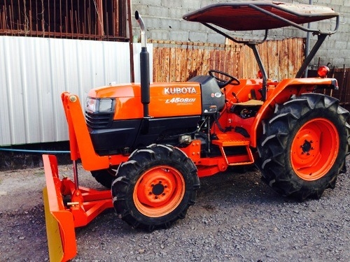 คูโบต้า L4508DI 4 WD ใบมีดดันหน้าใหม่รถสภาพดีมากครับ