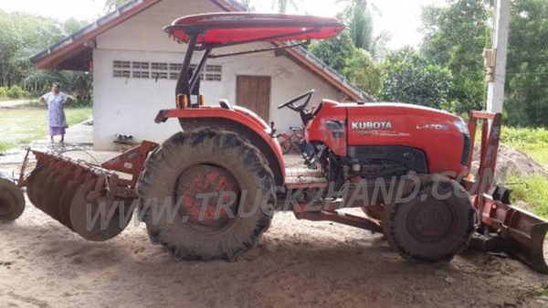 รถไถ คูโบต้า L4708 ทำงาน14696 ชั่วโมง ให้ดันหน้า+จาน7 รถไถ คูโบต้า L4708 ทำงาน14696 ชั่วโมง ให้ดันหน้า+จาน7