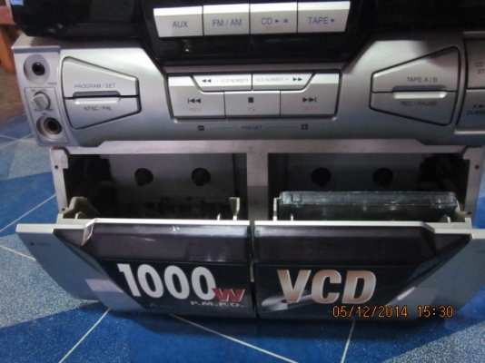 เครื่องเสียง JVC + ลำโพง 2 ข้าง สมบูรณ์ครับผม