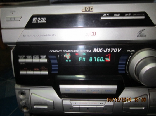 เครื่องเสียง JVC + ลำโพง 2 ข้าง สมบูรณ์ครับผม