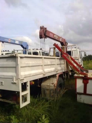 ขาย เครนยูนิค 5 ตัน 4 ปอก 3 ชัก ขาเหลี่ยม สภาพดี สนใจติดต่อได้ที่ 081-9420141