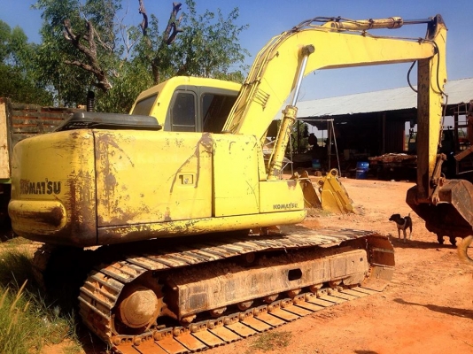 ***ขายแล้วครับขอบคุณ Truck2hand ขายแบคโฮ KOMATSU PC120-6 Japan Original S.No.46227ไฟฟ้าตัดมอเตอร์คันเร่ง เครื่องเดิม ปั้มเดิม เครื่องKOMATSU S4D95L-85HP 4สูบ เครื่องดี แรงดี แน่น ปั้มดี แรง ทำงานดี เร็ว บูมอาร์มสวยไม่ปะไม่ดาม บุ้งกี๋ดียังหนา เอวดีแน่นดี ไ