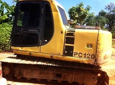 ***ขายแล้วครับขอบคุณ Truck2hand ขายแบคโฮ KOMATSU PC120-6 Japan Original S.No.46227ไฟฟ้าตัดมอเตอร์คันเร่ง เครื่องเดิม ปั้มเดิม เครื่องKOMATSU S4D95L-85HP 4สูบ เครื่องดี แรงดี แน่น ปั้มดี แรง ทำงานดี เร็ว บูมอาร์มสวยไม่ปะไม่ดาม บุ้งกี๋ดียังหนา เอวดีแน่นดี ไ