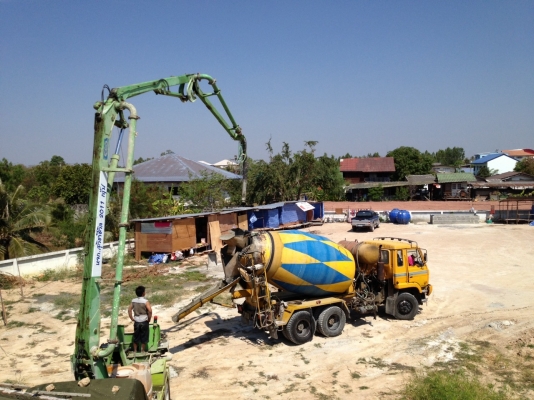 ขายรถปั๊มคอนกรีต 6ล้อ IHI สภาพดี เอกสารอินวอยซ์