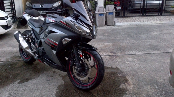 ninja 250 2013 แสนถ้วน 100000 บาท