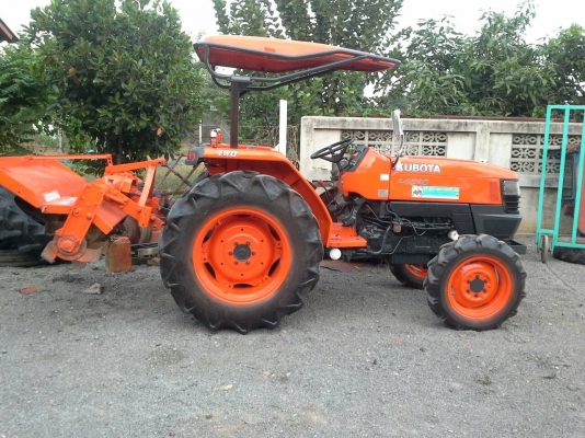คูโบต้า L4508 พร้อมโลตารี่ เฟือง เครื่อง เงียบกริ๊ป!