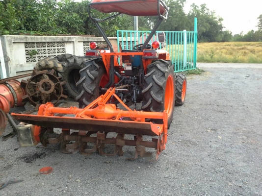คูโบต้า L4508 พร้อมโลตารี่ เฟือง เครื่อง เงียบกริ๊ป!