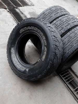 31X10.50R15 DUNLOP GRANDTREK AT3  ชุด 4 เส้น ดอกยางหนา เสมอทั้ง 4 เส้น   TEL.081-427-3941