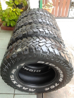 Maxxis  MT764 ขนาด 265/75/16 ปี12 สวยๆ สภาพดี 1ชุด