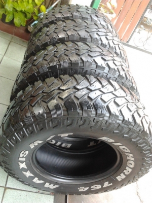 Maxxis  MT764 ขนาด 265/75/16 ปี12 สวยๆ สภาพดี 1ชุด