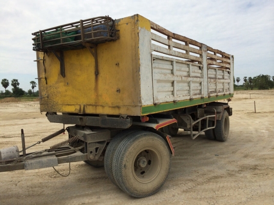 ขายสิบล้อดั้มพ่วงแม่ลูก2คานISUZU FXZ13NFYเครื่องPO9Cเกียร์อินตั้น315แรง