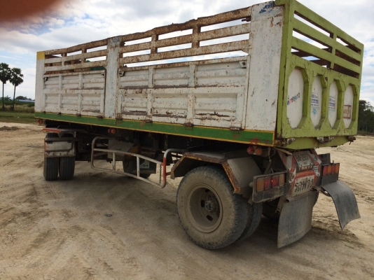 ขายสิบล้อดั้มพ่วงแม่ลูก2คานISUZU FXZ13NFYเครื่องPO9Cเกียร์อินตั้น315แรง