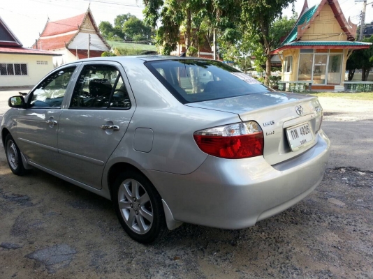 Vios 1.5 s ติดแก๊ส LPG ถังโดนัท