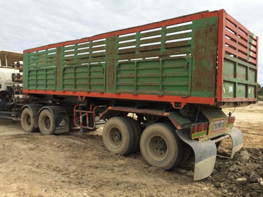 ขายหางเซมิดั้ม2เพลาอู่ชัยเจริญยาว8เมตรต่อมาใช้ได้ปีกว่าๆทรงสวย