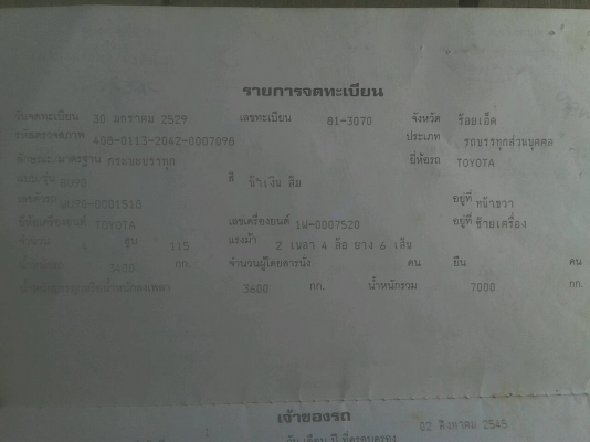 ขายด่วน TOYOTA DYNA