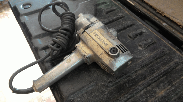 ขายสว่านรอบช้า(แท่นแม่เหล็ก) HITACHI DU-PN2 20mm. ELECTRIC DRILL.