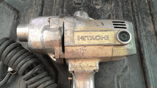 ขายสว่านรอบช้า(แท่นแม่เหล็ก) HITACHI DU-PN2 20mm. ELECTRIC DRILL.