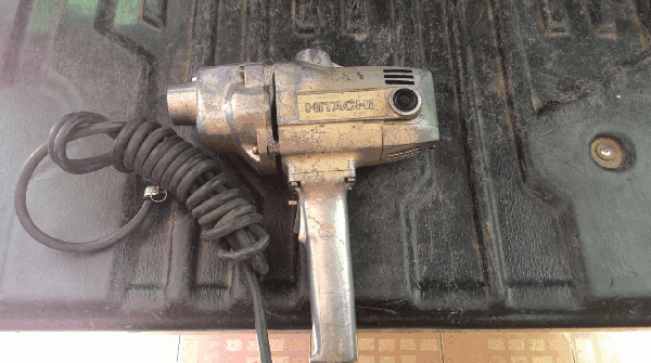 ขายสว่านรอบช้า(แท่นแม่เหล็ก) HITACHI DU-PN2 20mm. ELECTRIC DRILL.