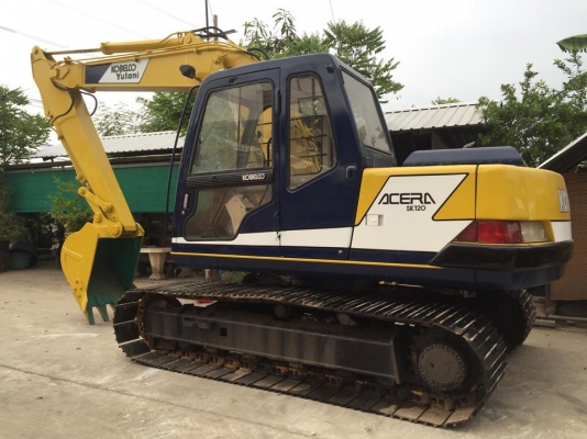 KOBELCO SK120 MARK3 รถนอกนำเข้าจากญี่ปุ่น เชคนอก KOBELCO SK120 MARK3 รถนอกนำเข้าจากญี่ปุ่น เชคนอก