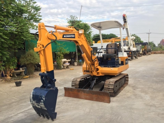 KOMATSU PC20-5 เชคนอก รถเก่านำเข้าจากญี่ปุ่นไม่เคยใช้งานในไทย  เอกสารอินวอยใบแจ้งจำหน่าย สภาพพร้อมลุยงาน