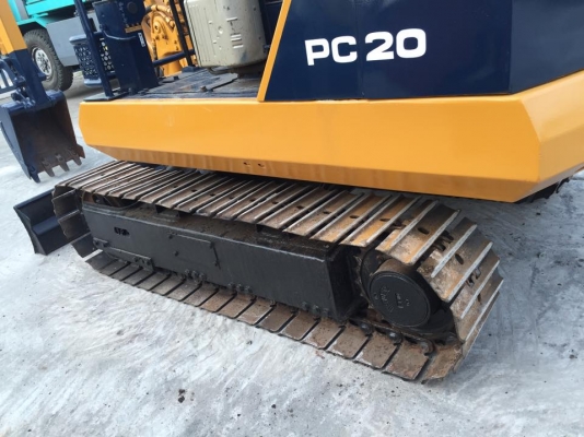 KOMATSU PC20-5 เชคนอก รถเก่านำเข้าจากญี่ปุ่นไม่เคยใช้งานในไทย  เอกสารอินวอยใบแจ้งจำหน่าย สภาพพร้อมลุยงาน
