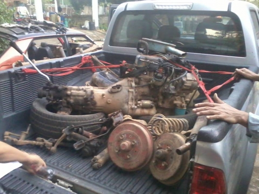 เครื่อง a 12 5 เกียร์ พร้อมชุดช่วงล่าง